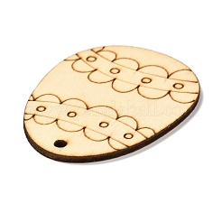 Bricolage artisanat pendentifs de découpes en forme d'oeuf de pâques&nbsp;AJEW-P087-B02-10