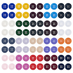 160pz 20 bottoni in resina a 4 fori a colori&nbsp;BUTT-TA0001-29C