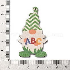 Bedruckte Holzanhänger&nbsp;WOOD-B009-02E