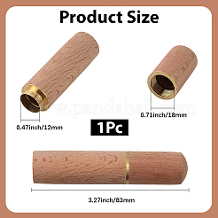 Nähnadel-Etui aus Sandelholzleder&nbsp;TOOL-WH20013-07G