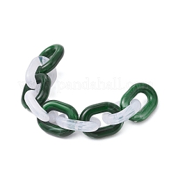 5 Stück handgefertigte Acryl-Kabelketten&nbsp;AJEW-JB01360