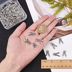 100 pièces pendentifs en alliage de style tibétain&nbsp;TIBE-SC0001-69