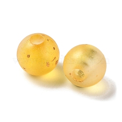 Gefrostet transparent Acrylperlen&nbsp;X1-OACR-F013-13I