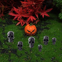 150 Stück Halloween-Totenkopffigur aus Kunststoff im 3-Stil&nbsp;KY-AR0001-27