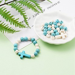 Kit per realizzare braccialetti con croce fai da te&nbsp;DIY-YW0007-74