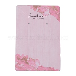 Cartes d'affichage de bracelet en papier enduit&nbsp;CDIS-D005-09E