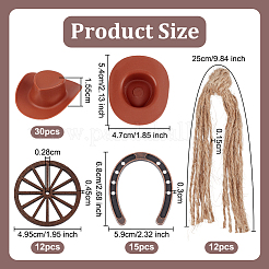 DIY-Dekorationssets zum Thema Western&nbsp;DIY-OC0012-85