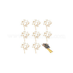 Cabochon bases de rhinestone de bronce&nbsp;KK-WH0079-108KCG