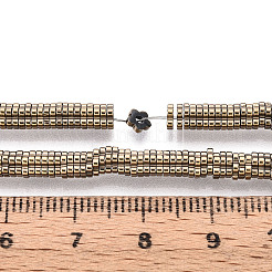 Galvanisierte synthetische nichtmagnetische Hämatitperlenstränge&nbsp;G-T139-63B