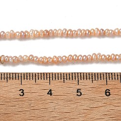 Natürliche kultivierte Süßwasserperlenperlenstränge&nbsp;PEAR-C004-20D