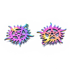 Pendentifs en acier inoxydable 201&nbsp;STAS-N098-052M