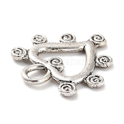 Tibetischer stil Aluminium Anhänger & Charms&nbsp;LS-PALLOY-P293-018AS