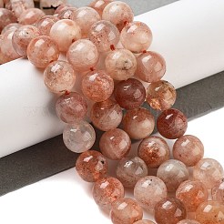 Natürliche sunstone Perlen Stränge&nbsp;G-P488-04C-01