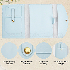 Couverture de carnet en cuir synthétique&nbsp;AJEW-WH20064-71A