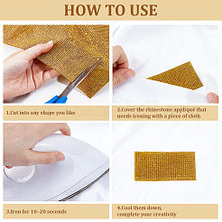 Brillo de resina de diamante de imitación&nbsp;DIY-GF0013-51A