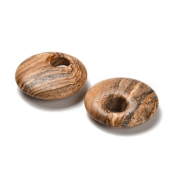 Natur Bildjaspisses Anhänger&nbsp;G-H073-05B