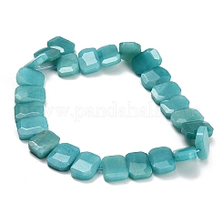 Natürliche weiße Jade perlen Stränge&nbsp;G-C285-A02-01