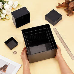 6 soporte elevador para alimentos con forma de cubo de acrílico de 6 tamaños&nbsp;ODIS-WH0038-303B