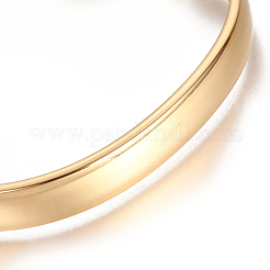 Bracelets manchettes en acier inoxydable 304 avec placage ionique (IP)&nbsp;X-STAS-I110-10-8mm-G