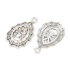 Tibetischer stil Aluminium Anhänger & Charms&nbsp;AL-CBA27B9-02AS