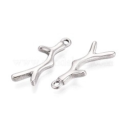 Pendentifs de branches en acier inoxydable 304&nbsp;STAS-T067-49P
