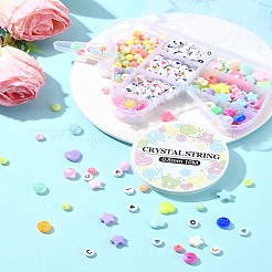 DIY-Kits zur Herstellung von undurchsichtigen Acrylarmbändern&nbsp;DIY-YW0009-89