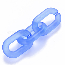 Transparentem Acryl Verknüpfung Ringe&nbsp;OACR-S036-006A-K05