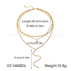 Collier à une chaîne pour femme&nbsp;WGE5E69-01