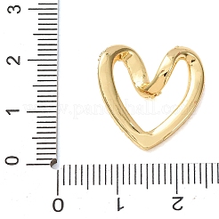 Messing Strass Anhänger&nbsp;RB-CBA2C2D-07G