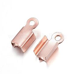 Ionenplattierung (IP) 304 Edelstahl-Klapp-Crimp-Enden&nbsp;STAS-D167-62RG