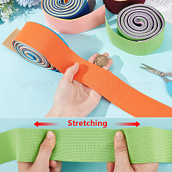 20 m breites elastisches Band aus Polyester in zwei Farben&nbsp;OCOR-BC0009-16