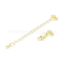 Fermoirs mousquetons en laiton&nbsp;KK-F875-15G