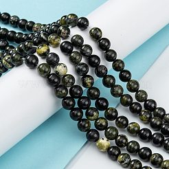 Natur Serpentin Perlen Stränge&nbsp;G-F709-01