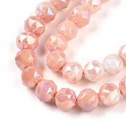 Brins de perles de verre électrolytiques anti-ternissement&nbsp;GLAA-N010-8mm-08