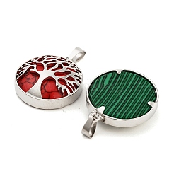 Pendentifs en pierres précieuses mixtes naturels et synthétiques&nbsp;FIND-A043-09P