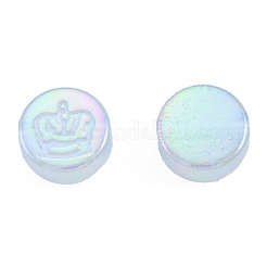 Regenbogenfarbene Acrylperlen mit schillernder Beschichtung&nbsp;OACR-N010-067