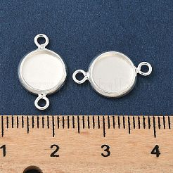 Réglages de cabochon en laiton rond&nbsp;KK-K414-13F-S