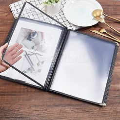 A4 kunststoff menü buchschutz&nbsp;AJEW-WH0237-11