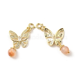 Pendentifs d'agate naturelle&nbsp;G-R489-48G