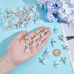 48pcs 6 Arten Acrylanhänger&nbsp;PALLOY-PH01811