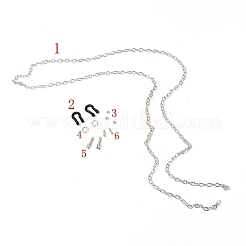 Set di catene per rimorchio in ferro&nbsp;FIND-WH0071-57A