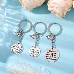 Ensembles de porte-clés en alliage&nbsp;KEYC-JKC00888