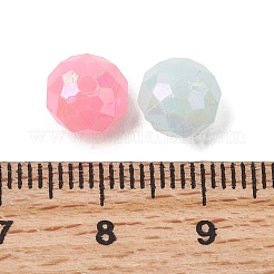 UV-beschichtete undurchsichtige Acrylperlen&nbsp;OACR-G058-15B