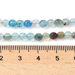 Chapelets de perles d'agate naturelle&nbsp;G-H302-A01-13