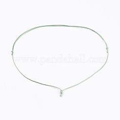 Fabrication de collier de corde de polyester ciré coréen réglable&nbsp;AJEW-JB00493