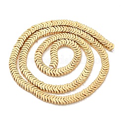 Fili di perline di ematite sintetica non magnetica elettrolitica&nbsp;G-I360-W01-02
