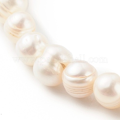 3pcs 3 Arten natürliche gezüchtete Süßwasserperlen-Stretch-Perlen-Armbänder-Sets&nbsp;BJEW-JB06266