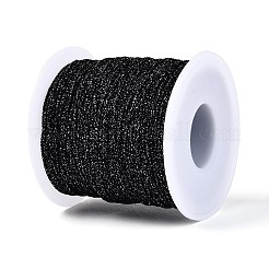 Cordon tressé rond en polyester teint en segment de 100 m&nbsp;OCOR-N009-03A-01