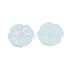 Smerigliato perline acriliche trasparenti&nbsp;X1-OACR-P029-19B-06
