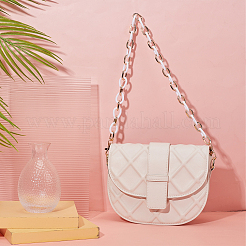Sangles de sac en résine en forme de larme&nbsp;PURS-WH0001-05B